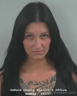 Mugshot of Megan Marie Ross booked in DeKalb County, Indiana on September 6, 2026