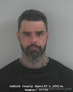 Mugshot of Chad Michael Fugate booked in DeKalb County, Indiana on September 29, 2026