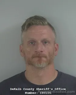 Mugshot of Robert Michael Strohminger booked in DeKalb County, Indiana on October 14, 2026