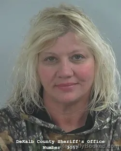 Mugshot of Lisa Renee Shelton booked in DeKalb County, Indiana on October 19, 2026