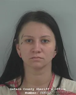 Mugshot of Brittney Renee Teal booked in DeKalb County, Indiana on October 26, 2026