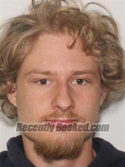 Booking photo from DeKalb County, Indiana