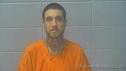 Mugshot of JUSTIN CODY HAYSE booked in Dubois County, Indiana on April 21, 2026