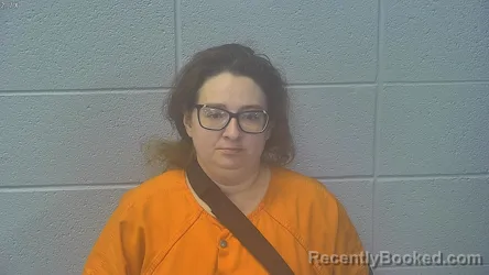 Mugshot of NICOLE MARIE HUFF booked in Dubois County, Indiana on May 1, 2026
