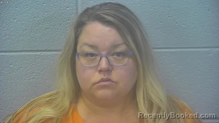 Mugshot of SARAH RENEE FALKNOR booked in Dubois County, Indiana on May 10, 2026