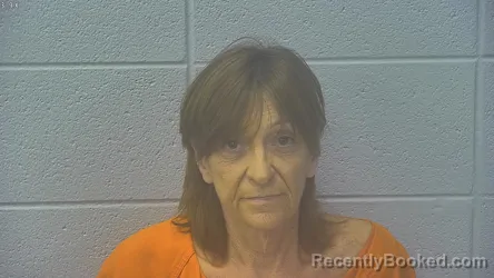 Mugshot of PAMELA SUE HASENOUR booked in Dubois County, Indiana on May 15, 2026