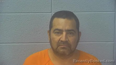 Mugshot of ALLAN ESTURADO PAREDES MORALES booked in Dubois County, Indiana on July 12, 2026