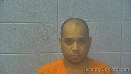 Mugshot of JAVIER OSLAY DOMINGUEZ booked in Dubois County, Indiana on July 24, 2026