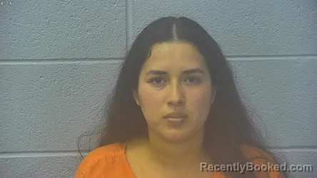 Mugshot of Yuliana Nmi Rubio Villagran booked in Dubois County, Indiana on July 26, 2026