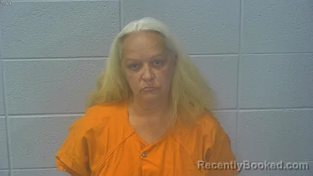 Mugshot of JEAN DORTHY RHOADS booked in Dubois County, Indiana on July 30, 2026