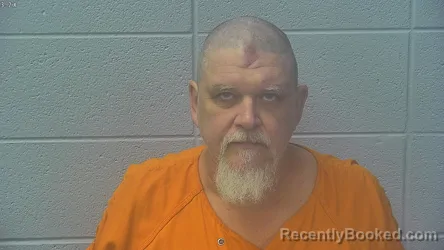 Mugshot of John Thomas Howard booked in Dubois County, Indiana on August 5, 2026