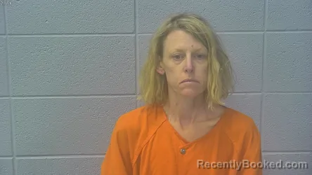Mugshot of Kristin Joy Merrill booked in Dubois County, Indiana on August 7, 2026