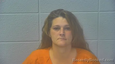 Mugshot of Courtney Paige Hawkins booked in Dubois County, Indiana on August 8, 2026