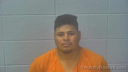 Mugshot of Elmer Abilio Calix Lopez booked in Dubois County, Indiana on August 9, 2026