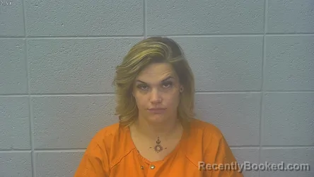 Mugshot of Callie Fay Turner booked in Dubois County, Indiana on August 12, 2026