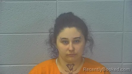 Mugshot of Alissa Dawn Reed booked in Dubois County, Indiana on August 12, 2026
