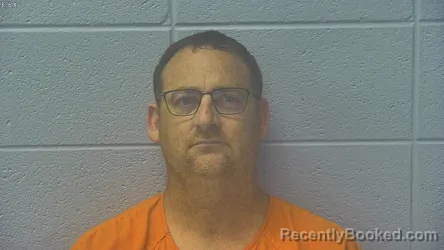 Mugshot of Joseph Anthony Bradley booked in Dubois County, Indiana on August 14, 2026
