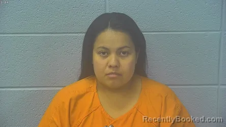Mugshot of Claudia Maritza Asencio Rivera booked in Dubois County, Indiana on August 18, 2026
