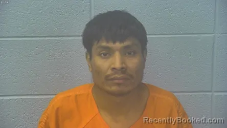 Mugshot of Gerardo Nmi Gonzalez Lopez booked in Dubois County, Indiana on August 19, 2026