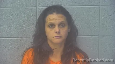 Mugshot of Nikki Jo Eisenhauer booked in Dubois County, Indiana on August 20, 2026