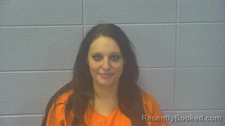 Mugshot of Paige Leann Simmons booked in Dubois County, Indiana on August 21, 2026