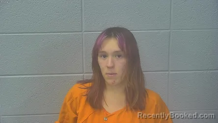 Mugshot of Kaleigh Breanna Stahl booked in Dubois County, Indiana on August 27, 2026