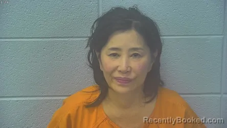 Mugshot of Oun Kyung Oh booked in Dubois County, Indiana on September 2, 2026