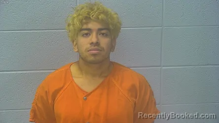 Mugshot of Felipe Valentin Alvarado booked in Dubois County, Indiana on September 13, 2026