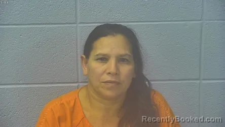 Mugshot of Ingris Zulema Lopez booked in Dubois County, Indiana on September 15, 2026