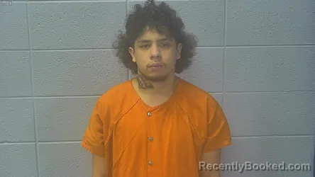 Mugshot of Christian Miguel Valenciano booked in Dubois County, Indiana on September 18, 2026