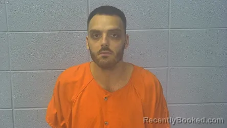 Mugshot of Tristan Cole Moon booked in Dubois County, Indiana on September 18, 2026