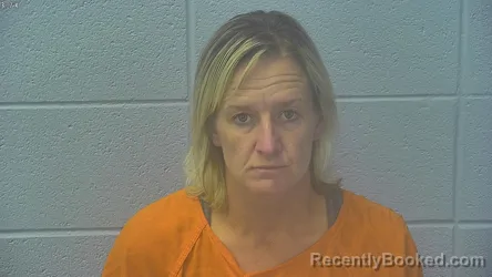 Mugshot of Kadie Anne Hartke booked in Dubois County, Indiana on October 9, 2026