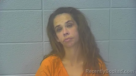 Mugshot of Olivia Dawn Stout booked in Dubois County, Indiana on October 11, 2026