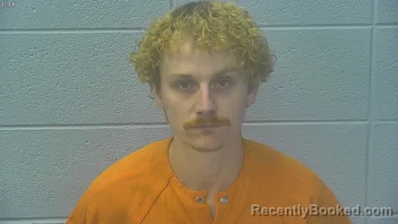 Mugshot of Kaleb Michael Sermersheim booked in Dubois County, Indiana on October 12, 2026