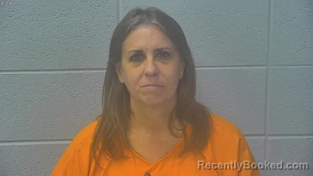 Mugshot of Cheryl Lynn Satterfield booked in Dubois County, Indiana on October 12, 2026