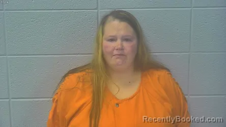 Mugshot of Jordan Michelle Vaughn booked in Dubois County, Indiana on October 16, 2026