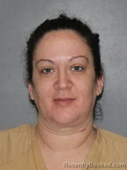 Mugshot of Eva Marie Gilbert booked in Elkhart County, Indiana on March 9, 2026