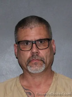 Mugshot of Dennis Troy Imbro booked in Elkhart County, Indiana on March 31, 2026