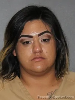 Mugshot of Adriana Marie Medrano booked in Elkhart County, Indiana on March 21, 2026