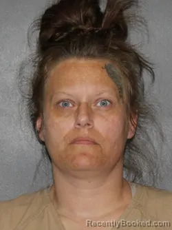 Mugshot of Alexa Michele Aldrich booked in Elkhart County, Indiana on May 21, 2026