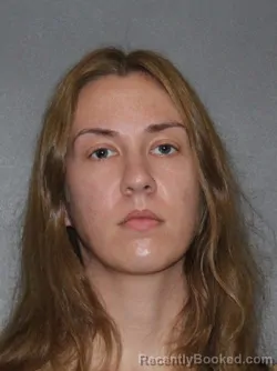 Mugshot of Alexa Cassandra Bendit booked in Elkhart County, Indiana on July 8, 2026