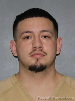 Mugshot of Jiovanni Camaleo Soriano booked in Elkhart County, Indiana on March 8, 2026