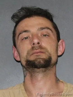 Mugshot of Kevin Wade Scarberry booked in Elkhart County, Indiana on April 2, 2026