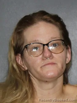 Mugshot of Brittany Marie McGarry booked in Elkhart County, Indiana on March 19, 2026