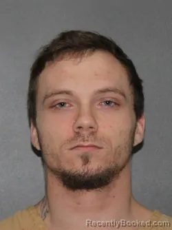 Mugshot of Daven Paul Gasaway booked in Elkhart County, Indiana on March 15, 2026