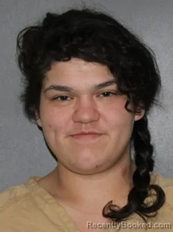 Mugshot of Storm Alexza Swisher booked in Elkhart County, Indiana on March 20, 2026