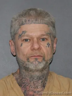 Mugshot of Lonnie Dean Tolliver booked in Elkhart County, Indiana on March 17, 2026