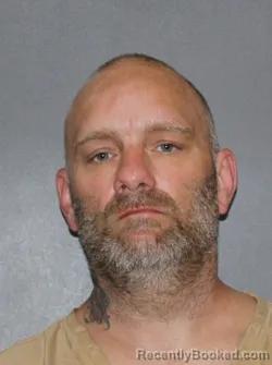 Mugshot of James Steven Huffman booked in Elkhart County, Indiana on May 9, 2026
