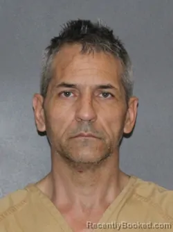 Mugshot of John Ray Artusi booked in Elkhart County, Indiana on March 17, 2026