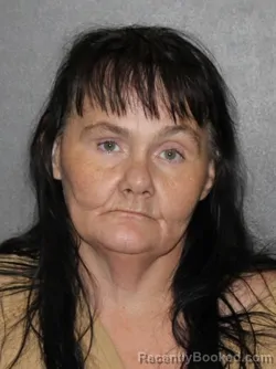 Mugshot of Tonya Irene Newburry booked in Elkhart County, Indiana on July 19, 2026